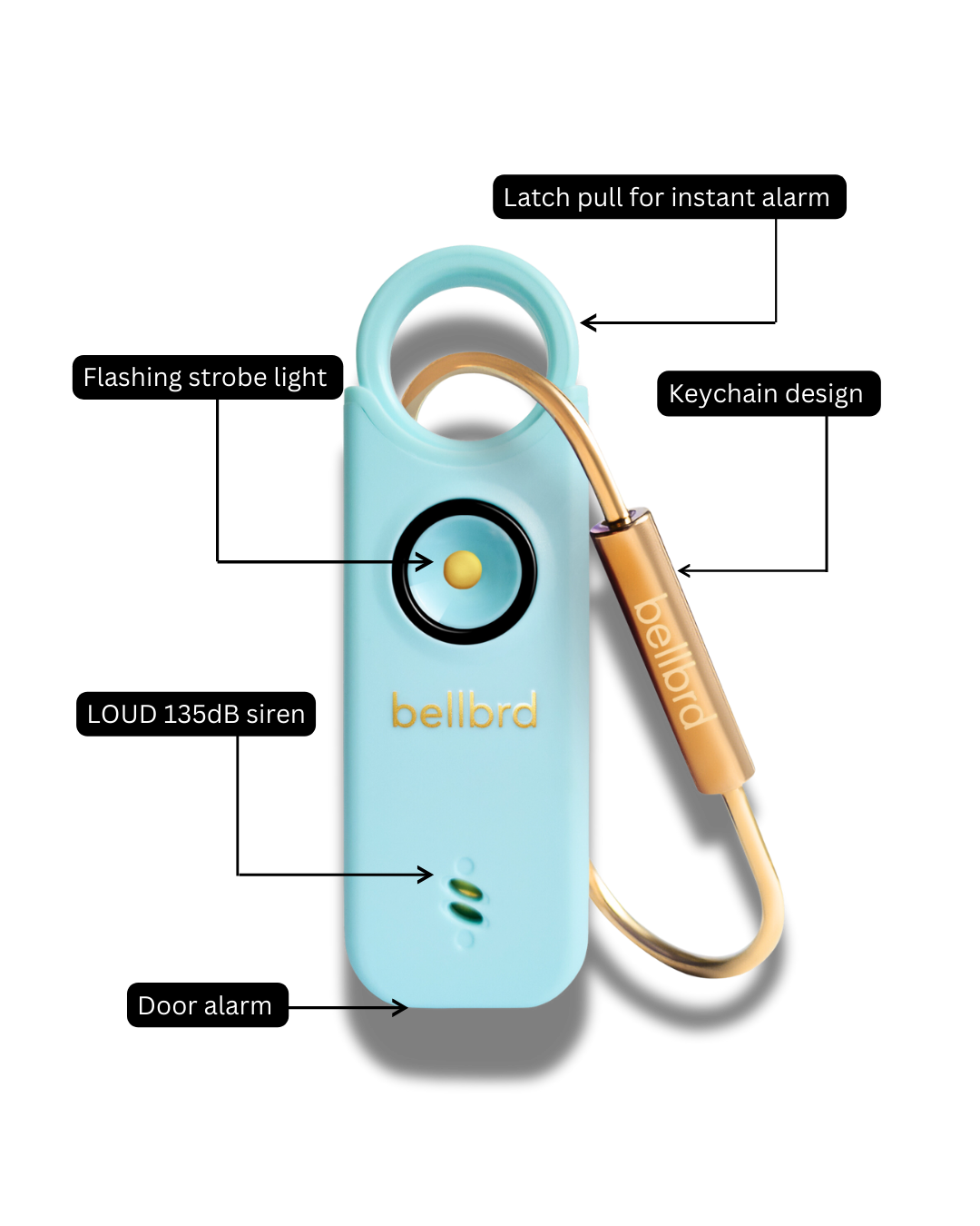 Bellbrd 2-in-1 Alarm
